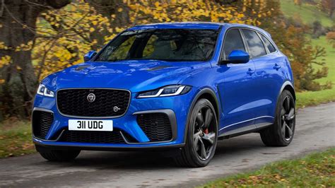 2021 Jaguar F Pace Svr Debuts With Better Acceleration Higher Top Speed