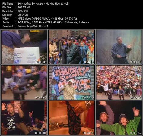 Naughty By Nature Hip Hop Hooray Download Music Video Clip From VOB Collection Old Skool Vol