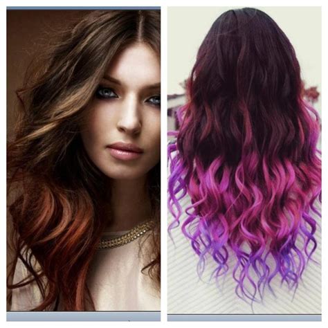 Dark purple hair is the perfect color to wear if you wanna show off your adventurous personality without getting too much on the vivid side of fashion colors. Purple ombre hair | Crazy Hair | Pinterest | The purple ...
