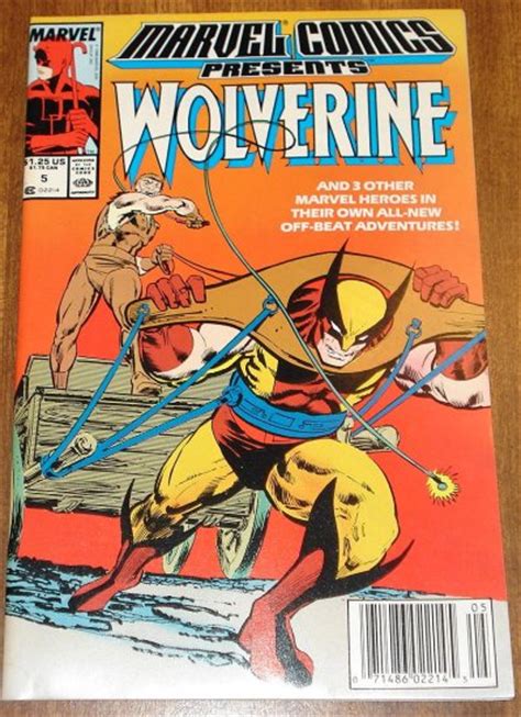 Marvel Comics Presents Wolverine 5 Comic Book Only 25 Cents