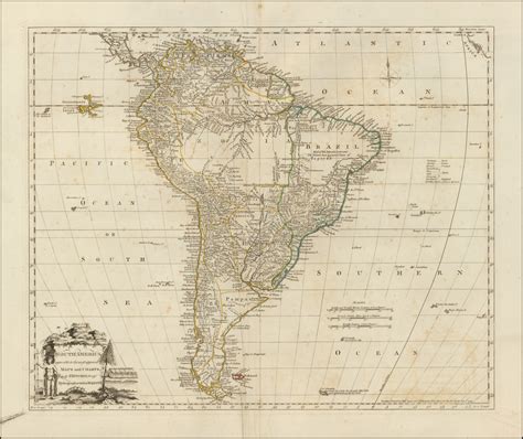 South America Agreeable To The Most Approvd Maps And Charts