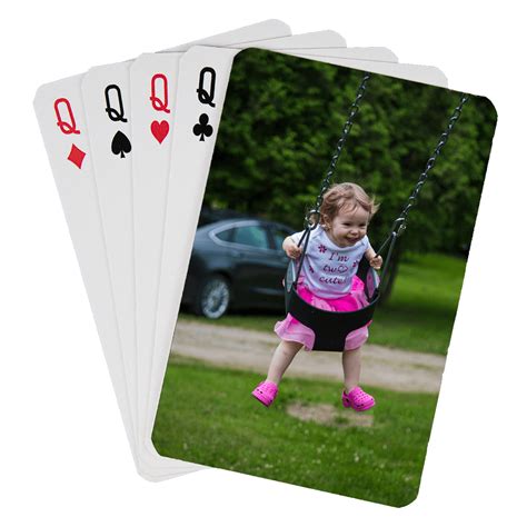 Poker Size Custom Printed Playing Cards (1 Deck) | Custom printed playing cards, Playing cards ...