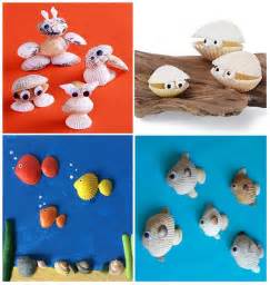 20 Adorable Seashell Fun Craft Ideas For Kids Kids Art