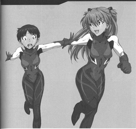 Makka Na Kedamono Ikari Shinji Souryuu Asuka Langley Evangelion 30 You Can Not Redo Neon