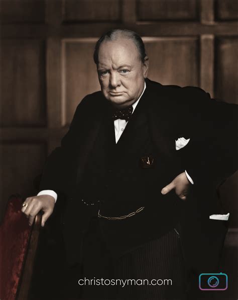 Winston Churchill Rcolorization