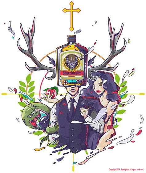 A selection of illustrations and projects from my portfolio. Adam & Eve - Temptation by Jong hun Ha, | Adam and eve ...