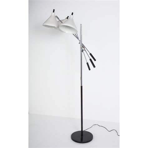 (ul) is an independent product safety certification organization. White and Chrome Floor Lamp With Three Heads by ...