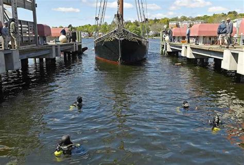 Roseway Returned To The Water At Mystic Seaport Museum