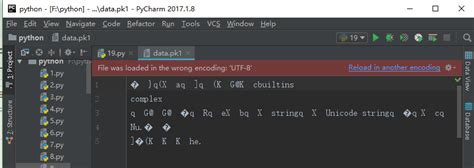 File Was Loaded In The Wrong Encodingutf