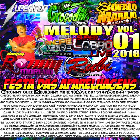 Cd Melody Vol 01 Djronny Moreno 2018 Baixar GrÁtis Melody 2021