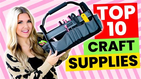 My Top 10 Must Have Crafting Tools What S In My Crafting Tool Kit