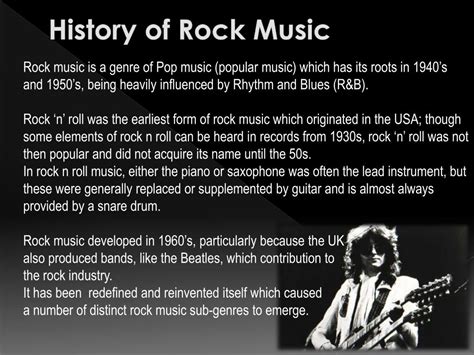 Ppt Rock Music Powerpoint Presentation Free Download Id6513358