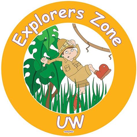 Jenny Mosleys Early Years Zone Signs Explorers Zone Jenny Mosley