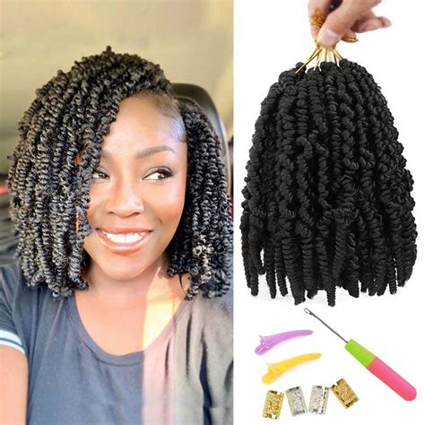 Buy Packs Pre Twisted Spring Twist Hair Inch Pre Twisted Passion Twists Crochet Braids For
