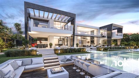 Architecture And Construction Modern Villa In Aloha Marbella Luxury