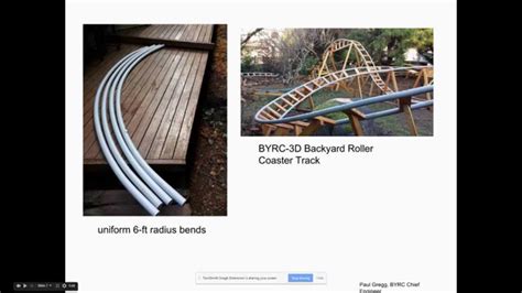 Backyard Roller Coaster Byrcv 10 Forming Pvc Pipe With Hot Sand Youtube