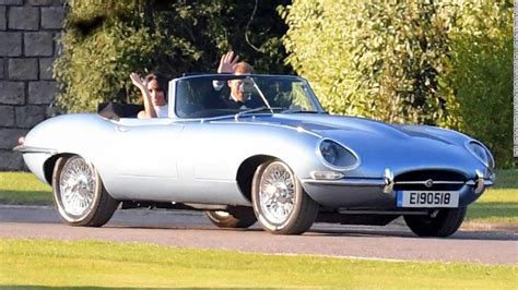 Jaguar E Type Royal Newly Weds Stun Crowds With