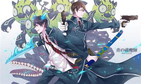 Ao No Exorcist Battle By Jaerika On Deviantart Ao No Exorcist Blue