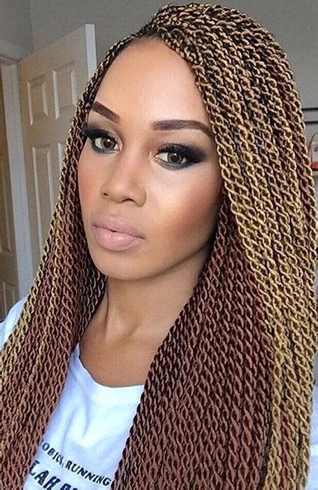 20 Stunning Summer Protective Hairstyles 2021 Coils And Glory Rope Twist Braids Senegalese