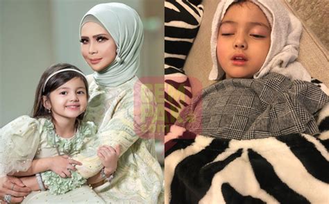 Itulah ungkapan yang sesuai bagi si comel ini. "Ya Allah, Demam Pun Still Cantik"- Anak Che Ta Jatuh ...