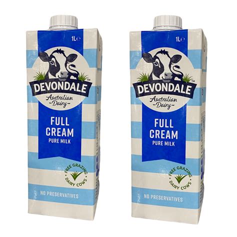 Milk Full Cream Pure Milk By Devondale 1 Litre Uht