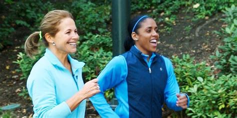 Katie Couric On Outdoor Exercise Working Out Outside