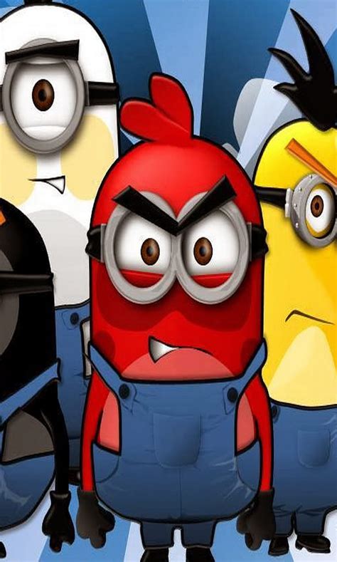 1920x1080px 1080p Free Download Angry Minions Birds Despicable Me