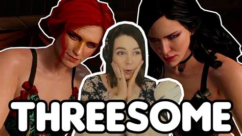 Threesome With Yennefer And Triss Youtube