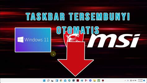 Cara Menyembunyikan Taskbar Secara Otomatis Di Windows Ultimate Hot