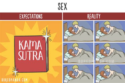 relationship expectations vs reality 20 illustrations