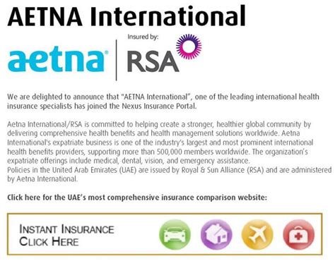 Worldwide international medical insurance for individuals, families, brokers and employers. Nexus Announce AETNA International joined the Insurance Portal - Nexus |Nexus
