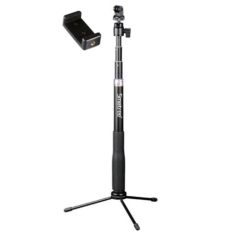 Smatree Q3 Telescoping Selfie Stick With Tripod Stand For Gopro Hero Fusion6543321