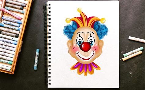 How To Draw A Clown Create A Goofy And Colorful Clown Drawing