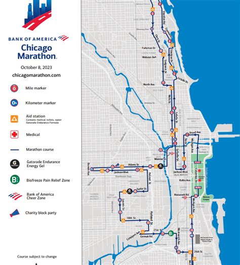 Map Heres A Look At The Course And Route For The 2023 Chicago