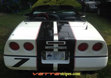 C4 Corvette Full Length Body Racing Stripes