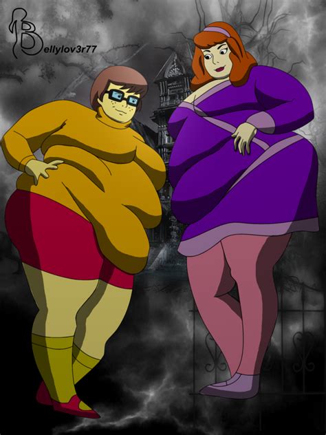 Daphne And Velma Bbws By Bellylov3r77 On Deviantart Daphne And Velma Plus Size Art Velma