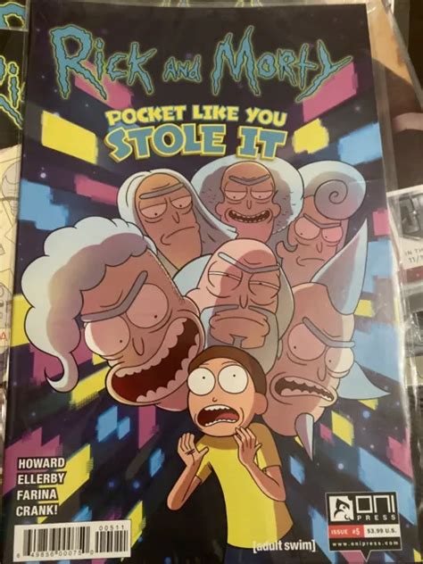 Oni Press Comics Rick And Morty Comic Pocket Like You Stole It Issue 5
