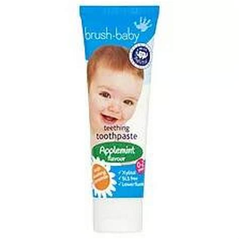 Teething Toothpaste Smiley Eileey Oral Health Promotions