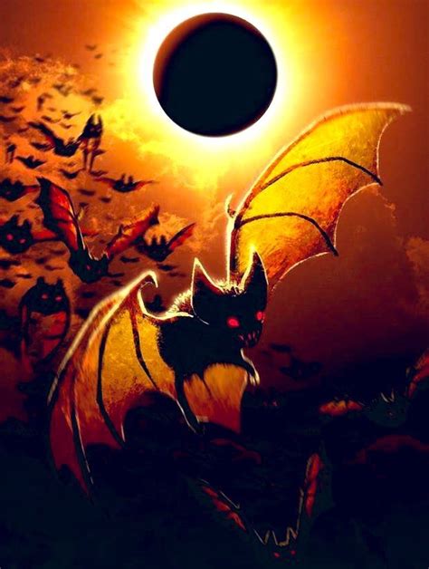 Pin von Jeanne Loves Horror auf Bats Halloween bilder Fledermäuse Dunkle phantasie kunst