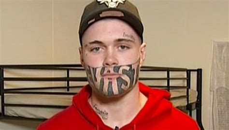 Ex Inmate With Devast8 Facial Tattoo On The Brink Of Accepting Job