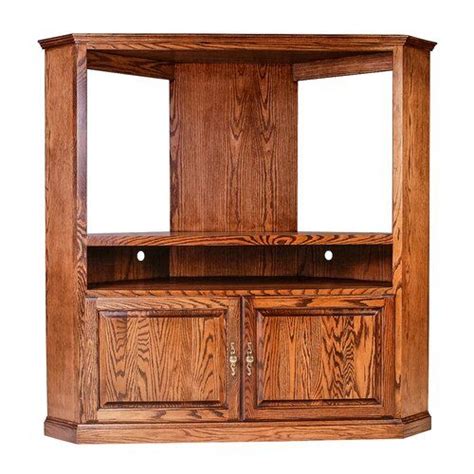 Moseley Solid Wood Corner Entertainment Center For Tvs Up To 50