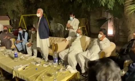 جہانگیر ترین کے عشائیے میں 8 ایم این ایز، 10 سے زائد ایم پی ایز کی شرکت Pakistan Dawn News