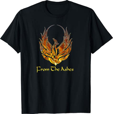 Phoenix Rising From The Ashes T Shirt Uk Clothing