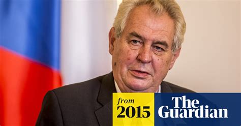 Czech President Rejects Un Claims Of Refugee Rights Violations Czech