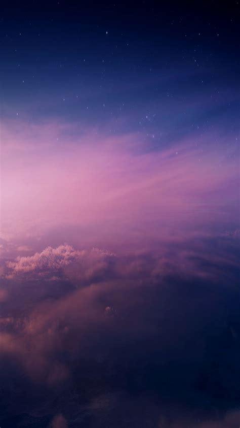 Purple Sky Iphone 7 Wallpaper 750x1334