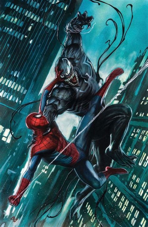 Spidey Vs Venom Hombre Araña Comic Héroes Marvel Superhéroes Marvel