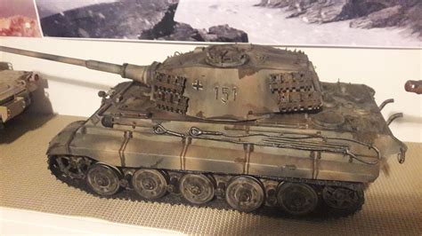 Trumpeter 00910 German King Tiger Tank Plastic Model For Sale Online