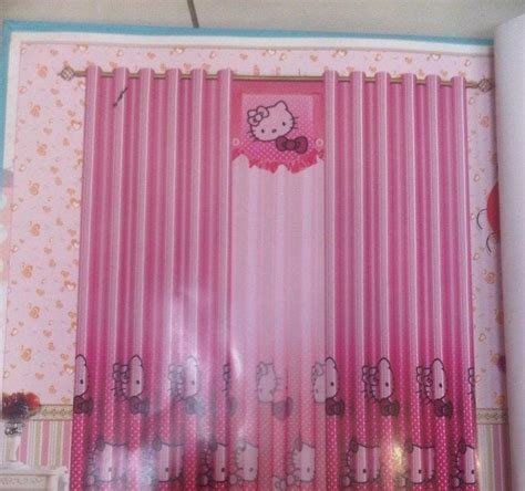 Silahkan pesan dikami, dapatkan dengan harga yang menarik. Model Gorden Hello Kitty - Gorden Rumah (2565)