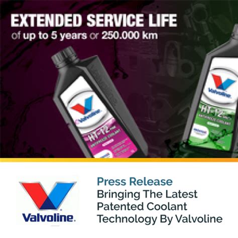Bringing The Latest Patented Coolant Technology By Valvoline Lubrication Expo
