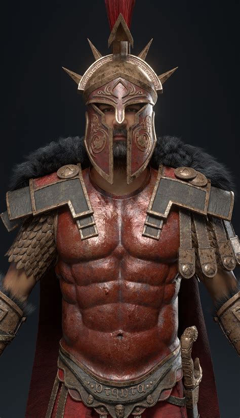 Spartan War Hero Assassin S Creed Odyssey Fanart Zbrushcentral My Xxx